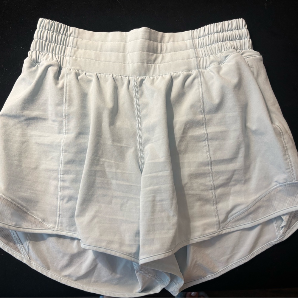 Lululemon hotty hot Light Blue Shorts